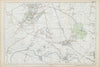 HARROW WEMBLEY BRENT Sudbury Greenford Northolt Kenton Alperton. BACON  1906 map