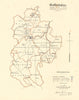 Bedfordshire county map. Hundreds boroughs electoral. REFORM ACT. DAWSON 1832