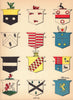 Irish arms McGrath Barrett Hartigan Flood Hearne Durkin Fagan Finn Gormley 1905