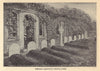 Gerald Griffin's Grave, Cork. Ireland 1905 old antique vintage print picture