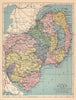 COUNTY DOWN antique map. Ulster Belfast Bangor Northern Ireland. JOYCE 1905