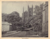 Down Cathedral. Ireland 1905 old antique vintage print picture
