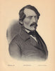 John Mitchel. Irish Republican Nationalist. Young Irelander 1905 old print