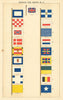 MARITIME PILOT SIGNAL FLAGS. British France Spain Russia US Quarantine &c 1873