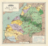River basins. Watersheds. Bristol & Bath Regional Plan. ABERCROMBIE 1930 map