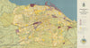 EDINBURGH. Proposals for Industrial Zoning. PATRICK ABERCROMBIE 1949 old map