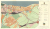 EDINBURGH. Land Utilisation Survey of Portobello. PATRICK ABERCROMBIE 1949 map