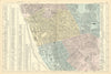 LIVERPOOL SOUTH Toxteth Riverside antique city plan by GW BACON 1891 old map
