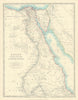 EGYPT ARABIA PETRAEA LOWER NUBIA. Nile Valley Red Sea Sharm El Sheikh 1913 map