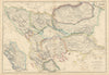 Turkey in Europe. Balkans Servia Bosnia Valachia Rumilia Bulgaria LOWRY 1860 map