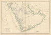 Arabia, Red Sea & Persian Gulf Debai/Dubai Abou Thubbi/Abu Dhabi WELLER 1860 map