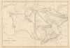 Turkestan, or Independent Tartary by Edward Weller. Central Asia 1860 old map