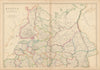 Russia in Europe, North. Finland Livonia Estonia Courland Latvia WELLER 1860 map