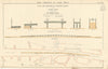 Royal Commission on London Traffic. Proposed Ludgate Circus viaduct 1906 map