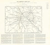 Royal Commission on London Traffic. Proposed arterial & orbital roads 1906 map