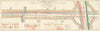 Royal Commission on London Traffic. Fleet Street east. Utilities pipes 1906 map