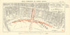 Royal Commission on London Traffic. Proposed Waterloo Bridge approach 1906 map