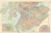 SCOTLAND SOUTH Edinburgh Glasgow environs Parliamentary Railways. BACON 1895 map