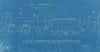 No 9 Locomotive blueprint. Built by Earl of Durham, Philadelphia 1877 (1911)
