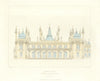 Brighton Royal Pavilion. His Majesty's private apartment. West Front. Nash 1826