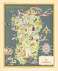 Sardegna / Sardinia pictorial map by Vsevolode Nicouline. Italgeo/Agostini 1951