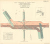 Marble Arch traffic flow. Oxford Street - Edgware Road - Park Lane 1905 map