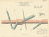New Oxford Street traffic flow. Bloomsbury Street - Shaftesbury Avenue 1905 map