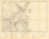 Dar es Salaam Safari map. Zanzibar Mafia Pemba Island Mikumi. Tanzania 1951
