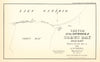 Entrance of Sodus Bay, Cayuga county, New York showing the work done in 1854 map
