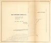 Oak Orchard Creek, New York. US Topographical Bureau 1854 old antique map