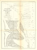Plan & Section of the North Cut at Milwaukee Harbor, No. 2. Wisconsin 1854 map