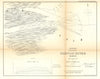 Survey of the Mouth of Clinton River, Michigan. US Topographical Bureau 1854 map
