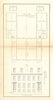 Plan of Block of Officers & Professors' Quarters at Annapolis, Maryland 1854 map