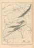Pennsylvania anthracite coal field. US Geological Survey 1902 old antique map