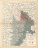 Western Interior coal field. Midwestern USA. US Geological Survey 1902 old map