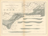 Indian Territory coal field southern basin. Oklahoma. USGS 1902 old map