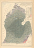 Lower Peninsula of Michigan geological formations. US Geological Survey 1902 map