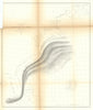 US Coast Survey Gulf Stream Chart. Atlantic seaboard. Axis & limits 1860 map