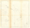US Coast Survey chart §X San Diego to Santa Barbara Channel, California 1860 map