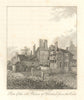 Part of the Old Palace of Whitehall from the water by J.T. Smith 1807 print
