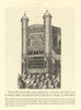 The old House of Commons. St. Stephen's Chapel. Anonymous. Westminster 1807