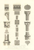 Sculpture from St. Stephen's Chapel, Westminster #2 by J.T. Smith 1804 print