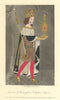 Painting from St. Stephen's Chapel, Westminster #5 by J.T. Smith 1807 print