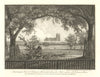 Westminster Abbey & St. James's Park… from the Mall by J.T. Smith 1807 print