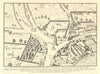 The Village of Charing from Agas’s 1578 map. Charing Cross, London 1808