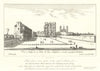 Veüe & Perspective du Palais du Roy d’Angleterre, Londres… Whitehall Palace 1809