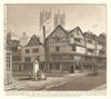 Broken Cross, southern end of Thieving Lane, Westminster. JT Smith aquatint 1808