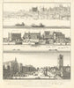 Views of Westminster in 1625 & 1647 after Hollar & Keirinx. Sawyer/JT Smith 1809