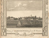 View of Camberwell from the Grove, with old St Giles church. WALPOOLE 1794