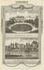 Bagshot Park. Garrick's Villa & Shakespeare Temple, Hampton Court. WALPOOLE 1794